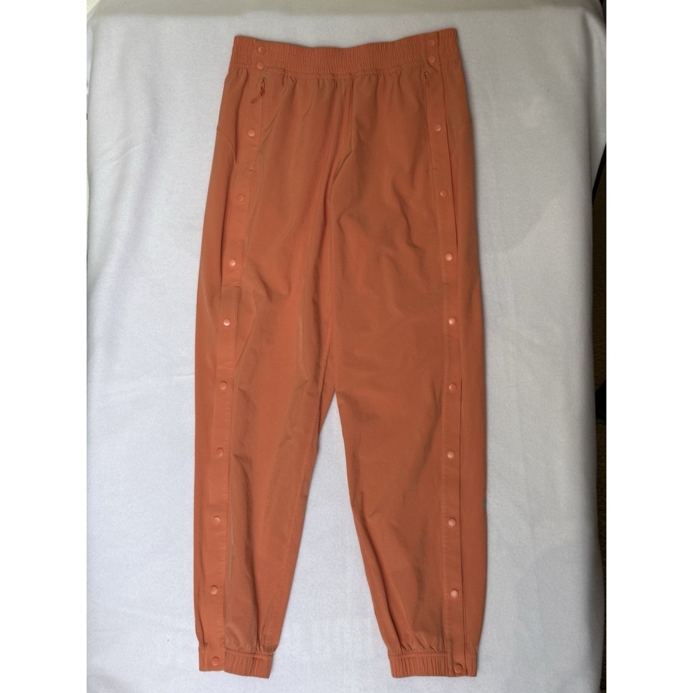 Lululemon Tear-Away Track Pants Peach Orange coral Size 6 Athletic Jogger